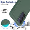 WOGROO Case for Samsung Galaxy A16 5G Case Shockproof Strong and Durable Phone Protective Case Green