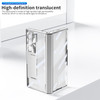 YQODSZ for Samsung Galaxy Z Fold 6 Case with Hinge Protection AllInclusive Crystal Clear Case with Kickstand Screen Prot