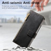 Fofvccv Magnetic 2 in 1 Detachable Wallet Case for Samsung Galaxy Z Fold 6 with Card Holder PU Leather Zipper Purse with