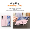 YQODSZ for Samsung Galaxy Z Fold 6 Case with Wrist Strap Fold6 Hand Strap Case with Kickstand Hinge Protector Screen Pro