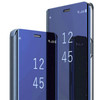 S24 FE Case Compatible for Samsung Galaxy S24 FE 5G Cell Phone Case with Kickstand PU Leather Clear View Mirror Flip Cov
