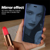 S24 FE Case Compatible for Samsung Galaxy S24 FE 5G Cell Phone Case with Kickstand PU Leather Clear View Mirror Flip Cov