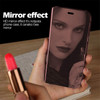 Z Fold 6 Case Compatible for Samsung Galaxy Z Fold6 5G Cell Phone Case with Kickstand PU Leather Clear View Mirror Flip