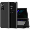 CCSamll Samsung Galaxy Z Fold 2 Case Luxury Mirror Design Clear View Smart Window Screen Display Case Support Wireless C