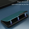 COTDINFOR Case for Samsung Galaxy A16 5G Galaxy A16 5G Case Clear View Leather with Kickstand Magnetic Flip Phone Case W