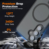 Hualele Magnetic Designed for Samsung Galaxy S24 FE Case Compatible with MagSafe Military Grade Dropproof Translucent Ma