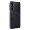 Samsung Galaxy A16 5G Card Slot Phone Case Sleek Design Builtin Card Holder Protective Cover Black US Version EFOA166TBE