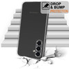 TENOC Phone Case for Samsung Galaxy S24 FE Clear Case Shockproof Protective Bumper Slim Cover