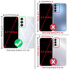 TJS Compatible with Samsung Galaxy A16 5G Case with Tempered Glass Screen Protector Metal Ring Magnetic Support Kickstan