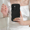 UEEBAI Wave Frame Silicon Case for Samsung Galaxy S24 FE 5G Phone Case Cute Wave Frame Slim Fit Shockproof Phone Bumper