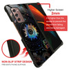 ZHEGAILIAN Case Compatible with Samsung Galaxy Z Fold 2Abstract Paint Case for Galaxy Z Fold 2Plexiglass FourCorner Shoc