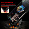 ZHEGAILIAN Case Compatible with Samsung Galaxy Z Fold 2Abstract Paint Case for Galaxy Z Fold 2Plexiglass FourCorner Shoc