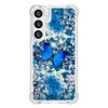 OOPKINS Case for Samsung Galaxy S24 FE TPU Protective Case Glitter Clear Bling Flowing Liquid Sparkle Bumper for Girl So