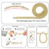 BERITNI Phone Lanyard Crossbody Beaded Phone Strap Universal Shoulder Phone Chain with Tether Tab Detachable Cellphone L