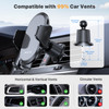 Miracase Phone Holders for Your Car with Metal Hook Clip Air Vent Cell Phone Stand Car Mount Universal Automobile Cradle