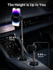 JSAUX Car Cup Holder Cellphone Mount Metal LongArm Ultra Stable Phone Holder for Car Cupholders Adjustable for iPhone 16