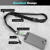 MoKo Universal Phone Lanyard Nylon Adjustable Cell Phone Crossbody Strap Detachable Women Men Cellphone Lanyards Around