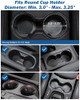 JOYTUTUS Cup Holder Phone Mount for Car Car Cellphone Large Adapter Long Arm with 360 Degree Rotation Compatible iPhone