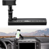 JOYTUTUS Aluminum Phone Holder Dash Mount Compatible with Ford F150 2021 2022 2023 2024 2025 F150 Cell Phone Holder Dash