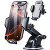 andobil Car Phone Mount Ultra Stable Big Phones Friendly Cell Phone Holders for Your Car Dashboard Windshield Vent Truck
