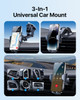 andobil Car Phone Mount Ultra Stable Big Phones Friendly Cell Phone Holders for Your Car Dashboard Windshield Vent Truck
