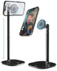 COOPER MagStand Adjustable Magnetic iPhone Stand for Desk Phone Holder for Video Recording Compatible with MagSafe Stand