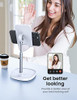 LISEN Cell Phone Stand Adjustable Phone Holer for Desk Computer Office Desk Accessories for iPhone 16 Holder Women Kitch