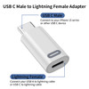 Lightning Female to USB C Adapter2 Pack USB C Male to Lightning Adapter Support 35W PD Fast Charging Transfer Data for i