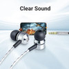 Wired Earbuds inEar Headphones Wired with Pure Bass Sound Noise Isolating 35mm Headphones Earbuds Cord Lightweight Cord