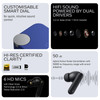 CMF Buds Pro 2 Wireless Earbuds with Smart Dial 50dB Hybrid Noise Cancelling Earbuds Wireless Bluetooth 53 11mm Bass wit
