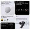 CMF Buds Pro 2 Wireless Earbuds with Smart Dial 50dB Hybrid Noise Cancelling Earbuds Wireless Bluetooth 53 11mm Bass wit