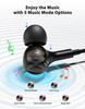 Wired Earbuds Headphones USB C Plug in Ear Buds with 5 Sound Effects Stereo Bass Music Corded Wire Earphones for iPhone