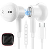 USB C Headphones Magnetic Wired Earbuds for iPhone 17 Pro Max 16 16e 15 PlusNoise Isolation In Ear Headphone with Mic Ty