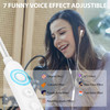 USB C Headphone Voice Changer Earbuds Wired for Google Pixel 10 9 8 7 Karaoke TypeC Earphone with Mic Case Deep Bass Noi