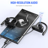 USB C Headphones Over Ear Hooks for iPhone 17 Air 16 15 Pro Max Plus Wrap Around Ear Buds with Loops Mic Type C Earphone
