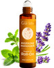 Gya Labs Migraine Manager Essential Oil Roll On - 0.34 Fl Oz - Travel Size Roller for Camping, Skin, Aromatherapy Relief, Convenience