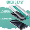 Smartish iPhone 16 Plus Screen Protector Camera Lens Covers Tuff Sheet 2Pack Tempered Glass 9H Easy Install Frame CaseFr