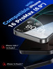 MAGIC JOHN 2 Pack for iPhone 16 Pro Max 69 inch Tempered Glass Screen Protector HD Clear Bubble Free Easy Installation A