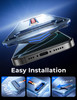 MAGIC JOHN 2 Pack for iPhone 16 Pro Max 69 inch Tempered Glass Screen Protector HD Clear Bubble Free Easy Installation A