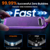 UniqueMe for iPhone 16 Privacy Screen Protector Auto Alignment Kit Screen Protector 16 Tempered glass Invisible Privacy