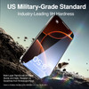 SMARTDEVIL 3 Pack for iPhone 16 Pro Max Screen Protector 9H Hardness Military Grade Shatterproof HD Clear Tempered Glass