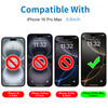 Mothca Matte Glass Screen Protector for iPhone 16 Pro Max 69 inch AntiGlare AntiFingerprint Tempered Glass Clear FilmNot