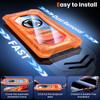 UniqueMe for iPhone 16 Pro Max Screen Protector Military Grade Shatterproof 9H Hardness Screen Protector 16 Pro Max Temp