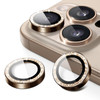 JETech Camera Lens Protector for iPhone 16 Pro 63Inch and iPhone 16 Pro Max 69Inch Bling Glitter Individual 9H Tempered