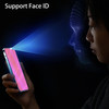 BWEDXEZ 2 Pack AntiBlue Privacy Tempered Glass for iPhone 16 ProiPhone 17 AntiSpy Screen Protector Film Electroplated Gr