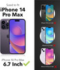 ZAGG XTR2 Screen Protector for iPhone 14 Pro Max Glass Dynamic Island Compatible with New Antireflective Technology Anti