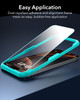 ESR 3 Pack for iPhone 16 Pro Max Screen Protector 9H Hardness Military Grade Shatterproof Tempered Glass Film with Easy