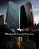 ESR 3 Pack 9H Glass for iPhone 16 Pro Max Privacy Screen Protector Military Grade Shatterproof Longest Durable Armorite