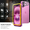 ivoler 33 Pack Tempered Glass for iPhone 16 61 Screen Protector with Camera Lens Protector with Alignment Frame AntiScra