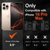 ivoler 33 Pack Tempered Glass for iPhone 16 Pro Max 69 Screen Protector with Camera Lens Protector with Alignment Frame